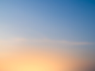Sunset Sky Orange Cloud Sunrise Background Evening Golden Hour Blue Dawn Twilight Summer blur...