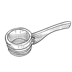 dipper handdrawn illustration