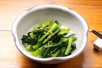 小松菜のナムル