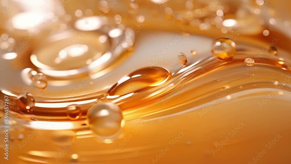 Poster a sful of creamy soup appears to defy the laws of physics in a surreal slowmotion macro shot showcas
