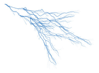 lightning strike the ground