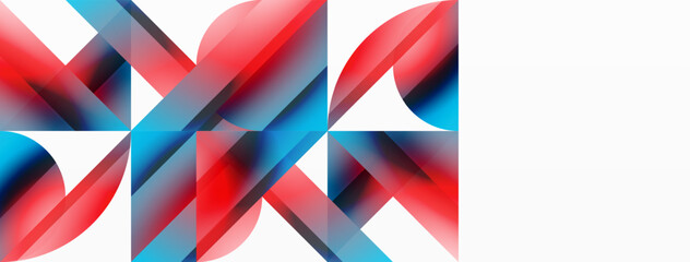 Vector abstract geometric background design