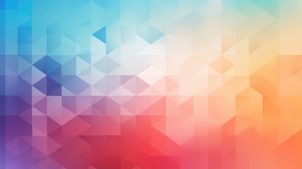Obraz premium Low poly triangle pattern background, Web profile banner backgrounds, AI Generative