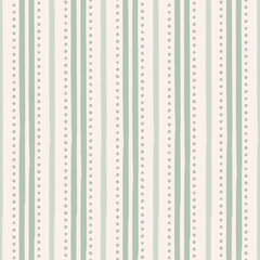 Seamless Repeat Pattern Vector Geometric Hand Drawn Look Irregular Stripe Wallpaper 