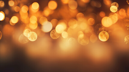 Abstract background with bokeh defocused lights 
