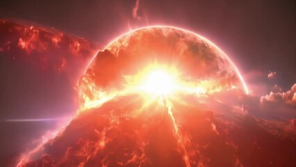 Timelapse coronal mass ejection, massive burst plasma magnetic energy released from sun, observed Solar Dynamics Observatory highdefinition.