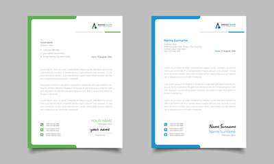Professional And Modern Letterhead Images Design Business Letterhead Template Design