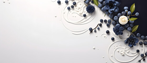 Blueberry Fruit Background Resource