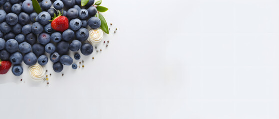 Blueberry Fruit Background Resource
