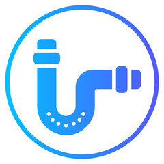 drain gradient icon