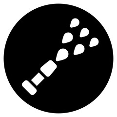 sprayer glyph icon