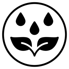 ecology glyph icon