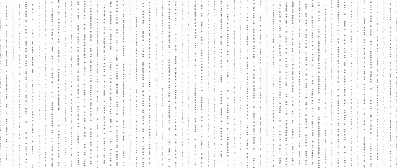 Dotted lines seamless pattern. Black and white stippled background. Vertical dot stripes repeating wallpaper. Abstract minimalistic seamless texture. Monochrome textured backdrop. Vector fabric swatch - obrazy, fototapety, plakaty