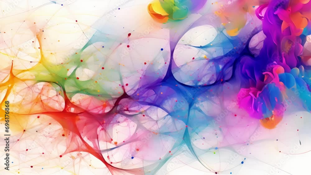 Poster in this detailed closeup, we see the delicate balance between order and chaos in a weather pattern. 