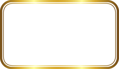 Rounded Rectangle Shape Gold picture frame luxury golden frame gold border Golden vector framework banner decoration decorative element template isolated background frame picture wedding frames 