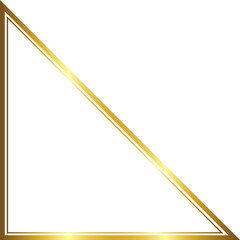 Triangle Shape Gold picture frame luxury golden frame gold border Golden vector framework banner decoration decorative element template isolated background frame picture wedding frames anniversary 