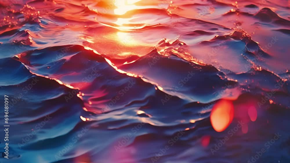 Poster from the deep blues of the ocean to the fiery reds of a sunset, the colors we see in the world aroun