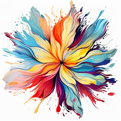 abstract flower background