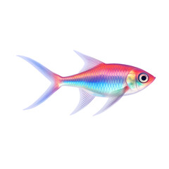 Obraz premium Fish isolated on transparent background