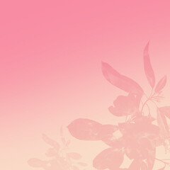 Fototapeta na wymiar Flower cover. Floral summer greeting card background for weeding.