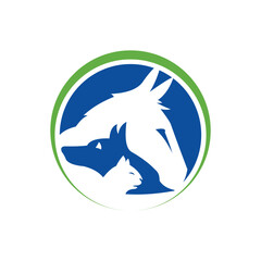 animal pet logo design
