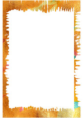 Metallic Edge Frame Digital Painting