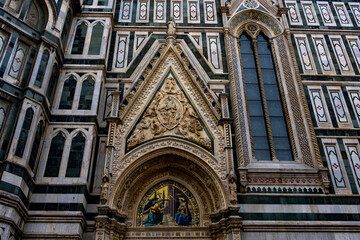 Florenz die schöne Altstadt der Toskana in Italien