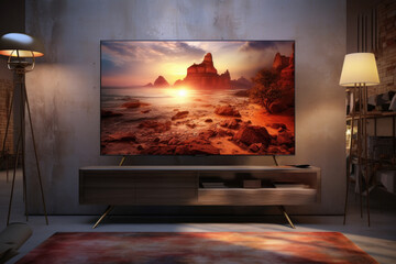 TV 4K flat screen lcd or oled, plasma