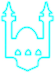Islamic Neon Mosque