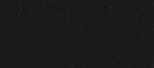 White Snow Falling on Isolated Black Background, Night sky texture. Shot of Flying Snowflakes Bokeh, Dust Particles or Powder in the Air. Holiday Overlay Effect