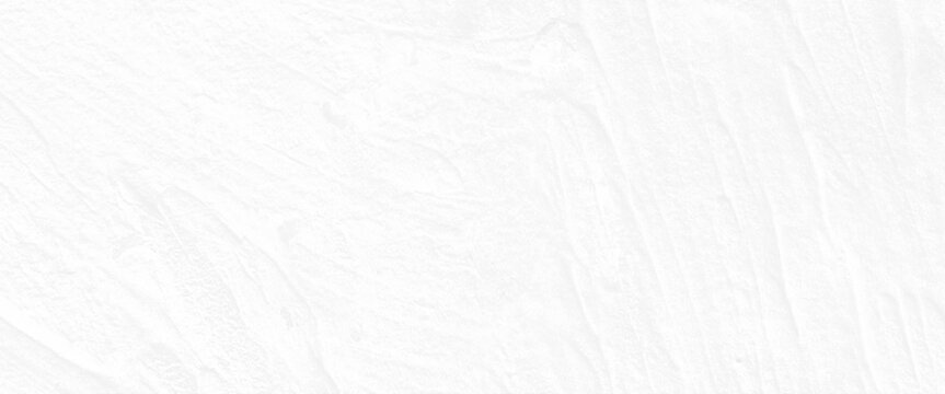 Vector white wall paint textured background, white brush stroke texture background, white rough cement surface.	