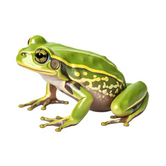 Obraz premium Frog isolated on transparent background