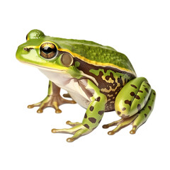 Obraz premium Frog isolated on transparent background