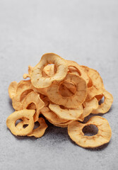 Dried apple chips