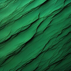 Emerald Wave Green Abstract Texture Background