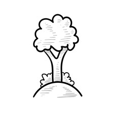 tree handdrawn illustration