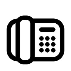 Telephone Line UI Icon