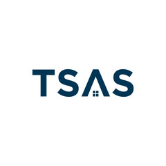 TSAS Wordmark logo Design Vector