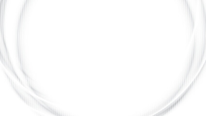 Abstract  white and gray color, modern design stripes background with geometric round shape. Vector illustration.
