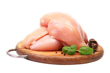 Chicken meat isolated