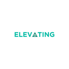 Elevate Logo Design Vector Modern Style