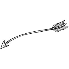 arrows handdrawn illustration