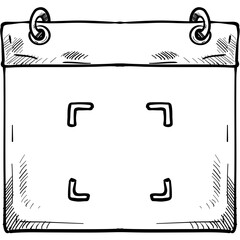 Fototapeta premium scan handdrawn illustration