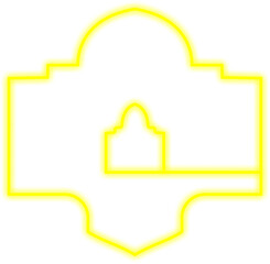 Islamic Neon Mosque