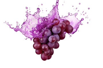 Grape Juice Elixir Isolated On Transparent Background