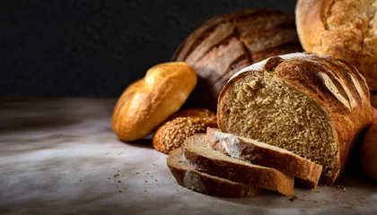 Foto auf Leinwand Various breads © PRILL Mediendesign
