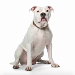 American bulldog Full Body facing forward , generated by AI