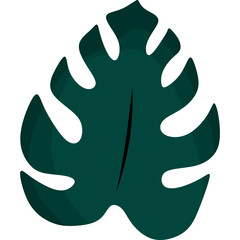Monstera Tropical Leaf