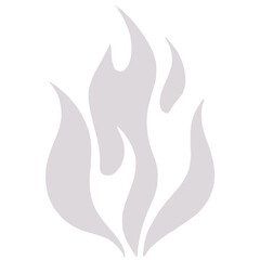 Fire icon. Flame sign icon - stock vector