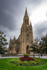 Fototapeta premium La catedral de San Sebastian, Donostia
